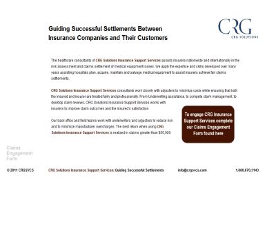 Insurance Consulants CRGSVCS 
