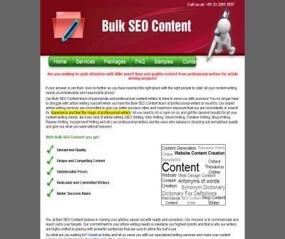 Quality and Affordable Content Writing Servic
