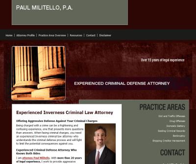 Paul Militello, P.A.