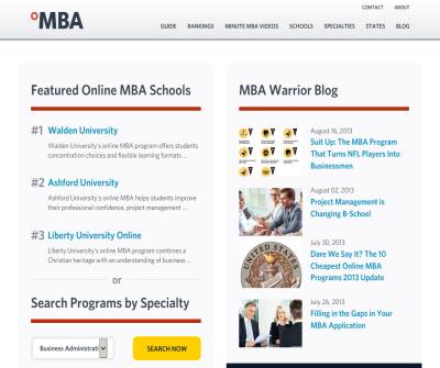 Online MBA Programs