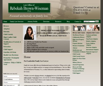 Law Office of Rebekah Brown-Wiseman, P.A