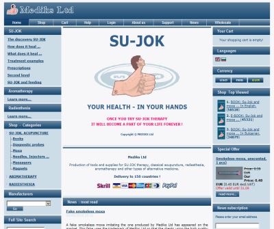Shop. Tools and books for Su-Jok therapy and Acupuncture.