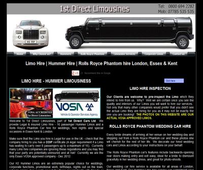 Limo Hire London and Essex UK