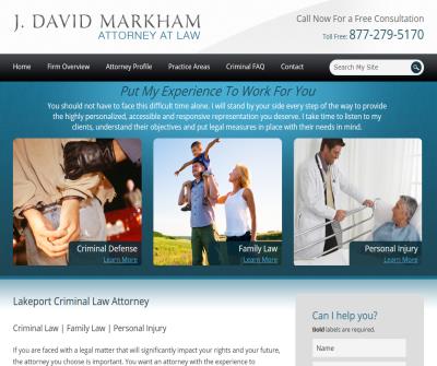 J. David Markham, Attorney at Law