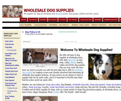 Wholesale Dog Supplies 