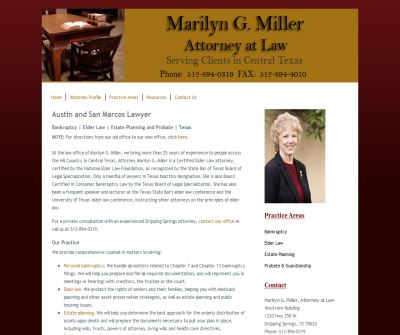 Marilyn G. Miller, Attorney at Law