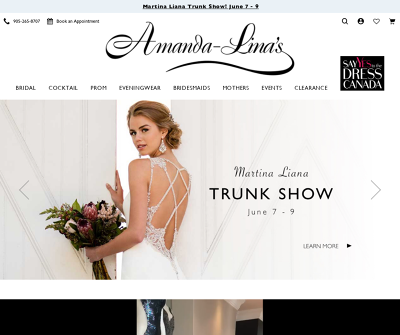 Amanda-Lina's Bridal Boutique - Designer Bridal Gowns