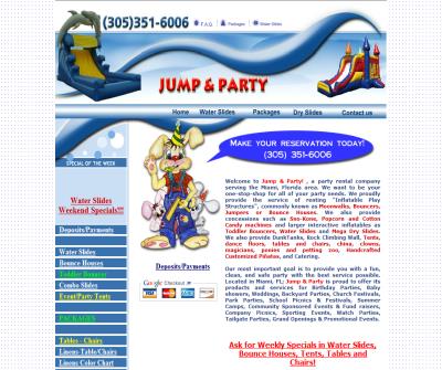 Party Rental Miami | Water Slides | Bounce Houses