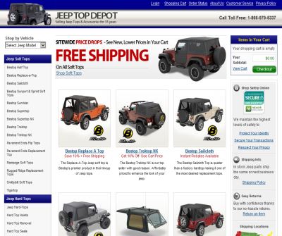 Bestop Jeep Soft Tops