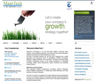 MaanTech | Web Application Offsource | Web Application Outsourcing| Bulk SMS | Bulk E-mail | Internet Marketing