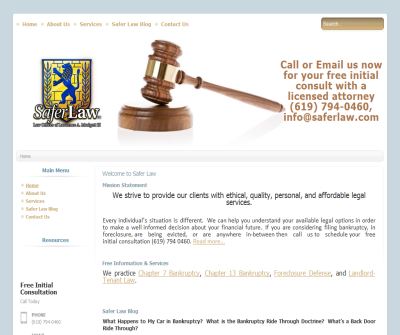 Safer Law - The Law Offices of Lawrence A Mudgett III