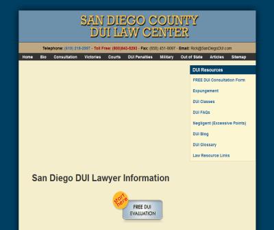 San Diego DUI Attorney