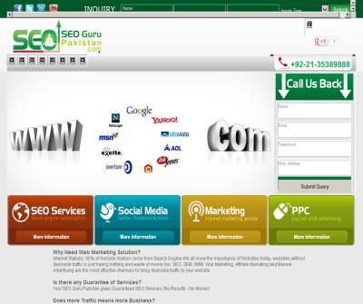 SEO Guru Pakistan provides SEO, SEM, SMM and Google Adwords Management Services