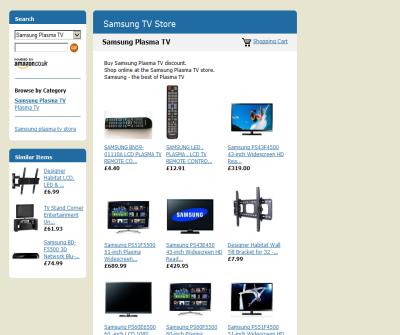 Samsung Plasma TV On Sale