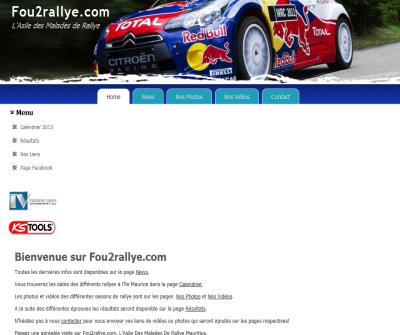 fou2rallye.com, l'asile des malades de rallye