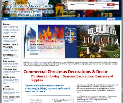 Commercial Christmas Decor | EdecorSource