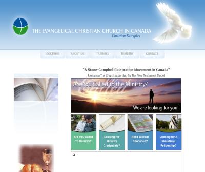 The Evangelical Christian Church in Canada
(Christian Disciples)