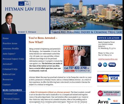 St Petersburg Criminal Attorney