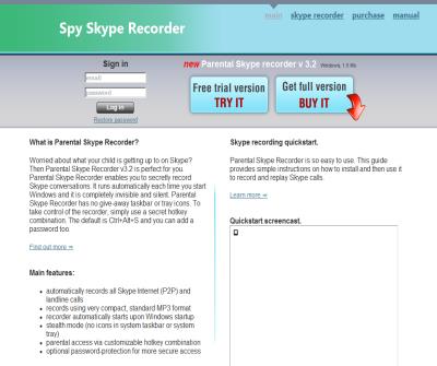Skype calls recording utility