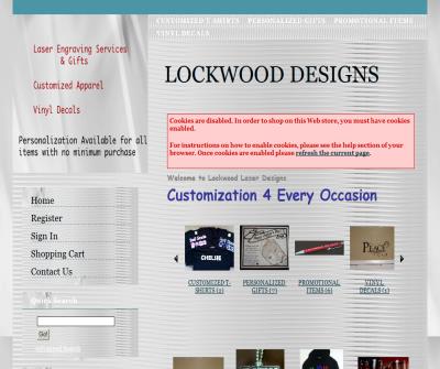 Lockwood Designs Laser Engraving and Personalized Products
