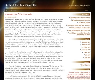 Electric Cigarette - Electronic Cigarettes