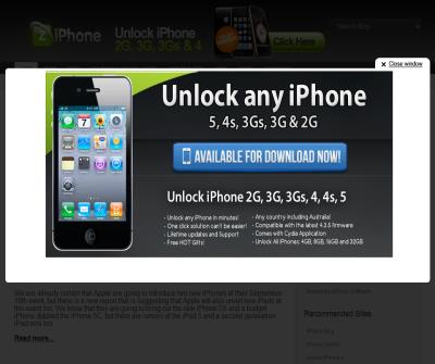 Unique large portal for iPads fans!