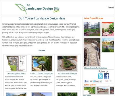 Landscape And Garden Design Ideas
