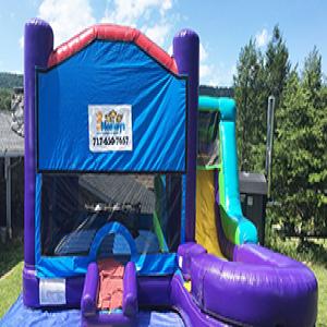 Aqua Wet/Dry Bounce House Combo