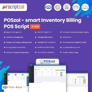 Poszol - Smart Inventory Billing POS Software